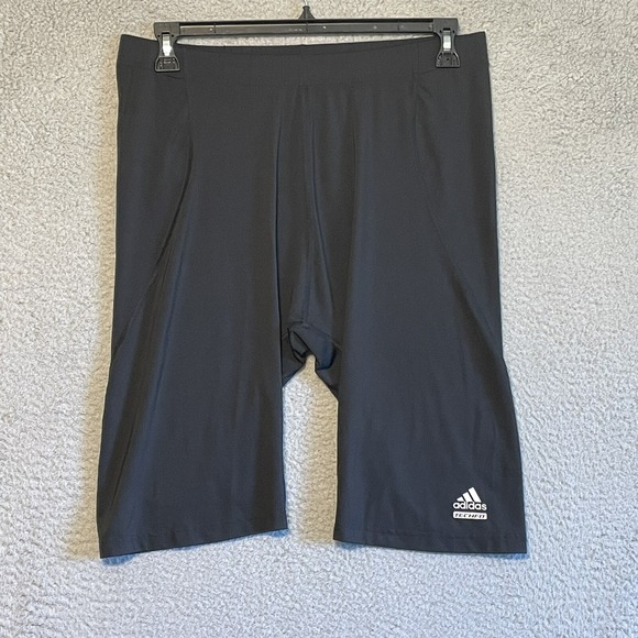 adidas Pants - Adidas Climalite Techfit Mens Bike/Training Black Shorts 2XL
